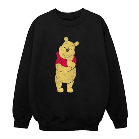 Winnie the Pooh Boys Classic Sweatshirt 12-13 år Svart