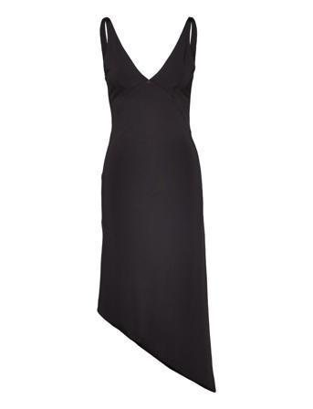 Dress Shiny Slinky Jersey Dresses Cocktail Dresses Svart REMAIN Birger Christensen