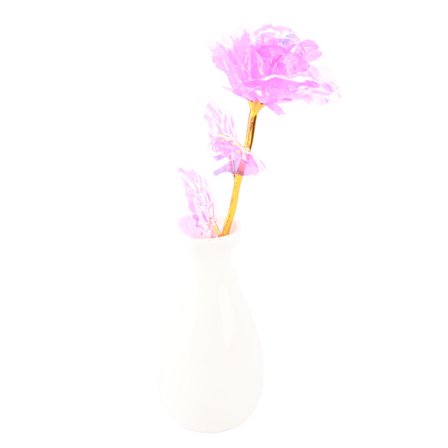 Kultakalvo Kukka Ruusu Hohtava Kulta Kukka Lahjapakkaus Ystävänpäivä Äitienpäivä Lahja