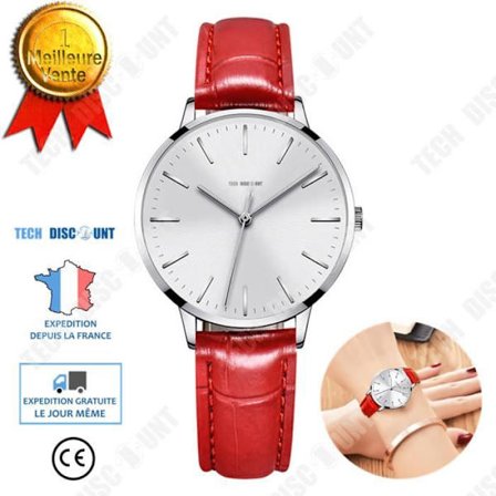 Naiskello - TD - Tyylikäs - Vasaravihreä - Vedettävä - Punainen