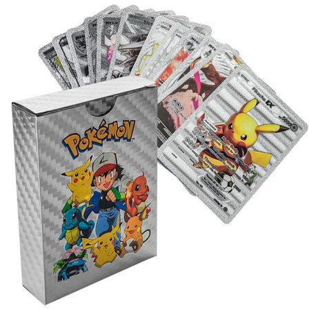 55 Ultra Sjældne Kort Pakke, Interessante Kombinations Sjældne Kort, Foliekort (Sølv) Sølv