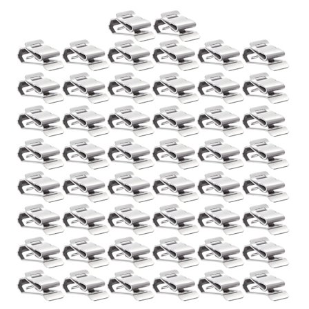 50 st Solpanel Trådklämma Kabel Fäste Släpvagnsram Trådklämmor