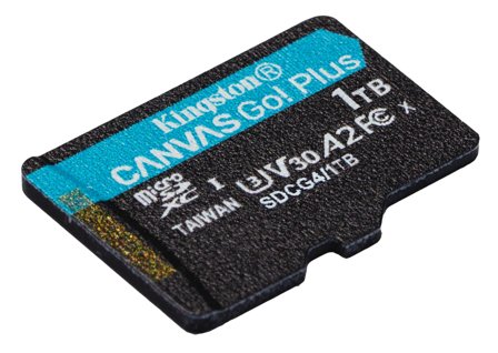 Kingston 1TB Canvas Go Plus Gen4 microSD-kort, UHS-I, U3, V30, A2, uten SD-adapter