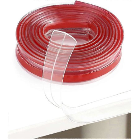 Silikonireunasuoja - Huonekalujen pöydän reunasuoja, 15mm*15mm, 2m pitkä