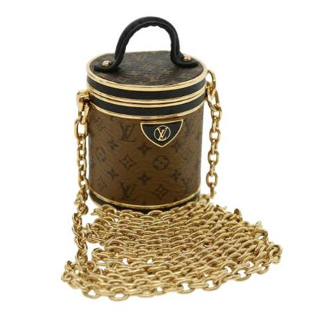 Louis Vuitton Vintage, Pre-owned Canvas necklaces Bruin, Dames, Maat:ONE Size