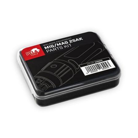 PELA 506855 MIG-tarvikesarja MIG-hitsauspolttimelle 25AK, Hitsaus