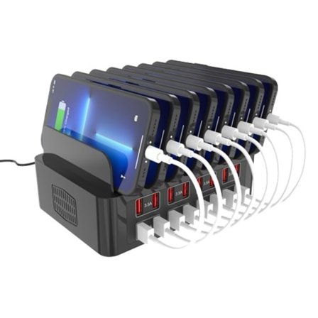150W Universal Multi USB Hurtig Oplader 16 Port 3.5A MAX Oplader Station Stativ