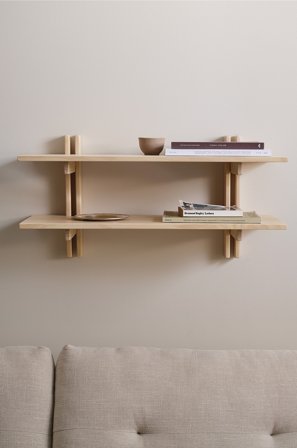 Jotex - Vegghylle Ecru - GUJI - Kjøp Hyller hos Jotex