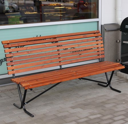 Eden Wood Göteborg EW 0917-6 Trädgårdsbänk Brun, Utemöbler