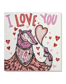 Helmikirjonta Rakastunut-Abris Art