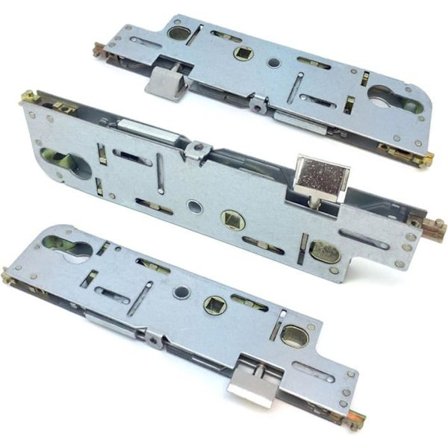 (Sølv.)Gu Antik Enkelt Akse Dørlås 35mm