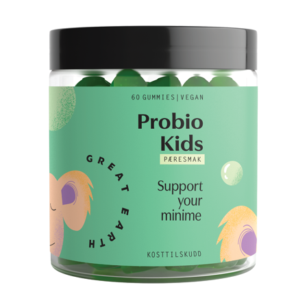 Great Earth Probio Kids gummies, 60 stk.