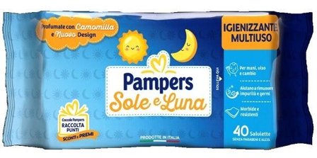 Pampers Sole e Luna 40 Salviette