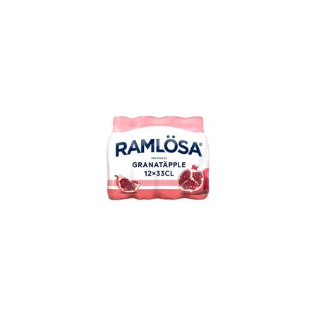 RAMLÖSA Dricka Granatäpple 12x33cl PET - Lyreco - Kök och servering - Dryck - Vatten