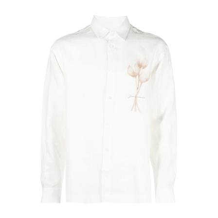 Jacquemus Casual Shirts Hvid, Herre Skjorter