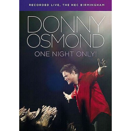 Donny Osmond One Night Only! (2017) Donny Osmond sert E 2 disker - Region