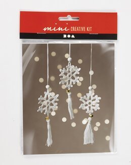 Hobbysett Hekling Snøfnugg - Creativ Company