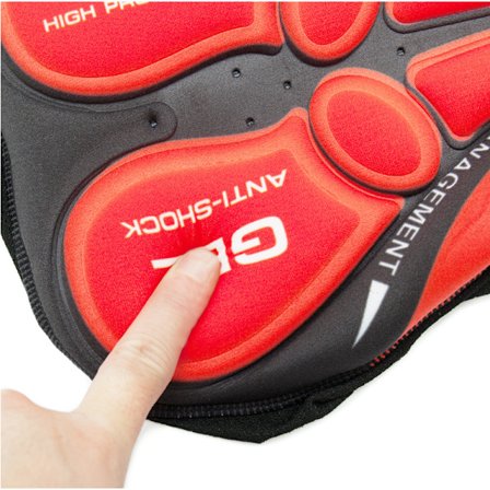 Sykkelundertøy 3D polstret sykkelshorts for menn