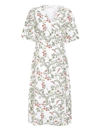 b.young Byimilda Ss Dress - - White - 36