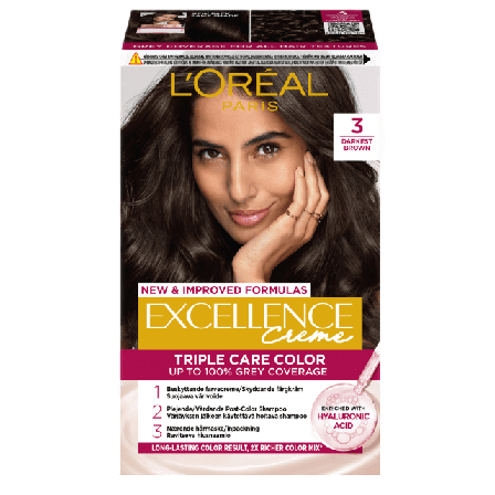 L'Oréal Paris Excellence Créme Hårfärg Dam Brun ONESIZE