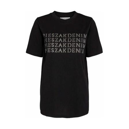 Pieszak, T-Shirts Zwart, Dames, Maat:S