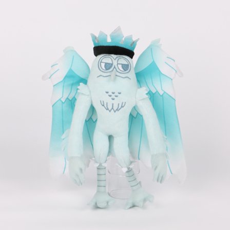 99 Nätter i Skogen Plyschleksak | Söt Skogsdjur Plysch, Perfekt för Barn och Samlare**Blå Uggla 32cm