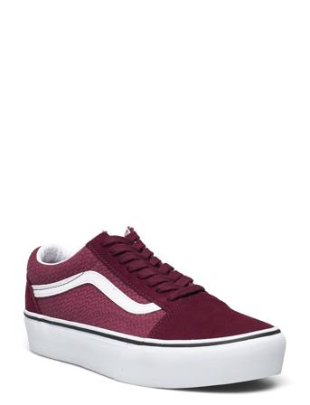Shoe Adult Unisex Numeric Wid Red VANS