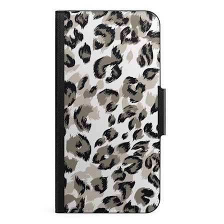 Naive iPhone 13 Pro Max Plånboksfodral - Snow Leo