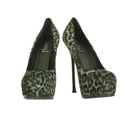 Saint Laurent Vintage Pre-owned Pumps , Groen , Dames , Maat: 40 EU