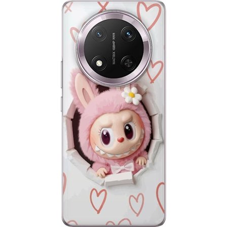 Kompatibelt Mobilskal till Honor Honor Magic7 Lite Vinyl monsterfigur kawaii edition samlardocka