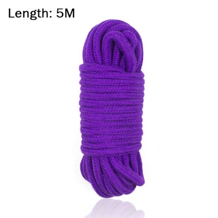 Sex Slav Bondage Shibari Rep Mjuk Bomull Stickad Rep BDSM Restriktion Sex Kvinnor Exotiska Leksaker Rollspel 5M 10M