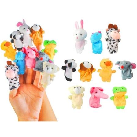 10-Pack Fingerdocka / Docka - Olika Figurer Multicolor