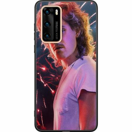 Huawei P40 Svart Skal Stranger Things - Eddie Munson
