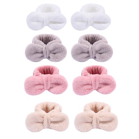 4 par spatvättband rosettarmband för att tvätta ansikte A