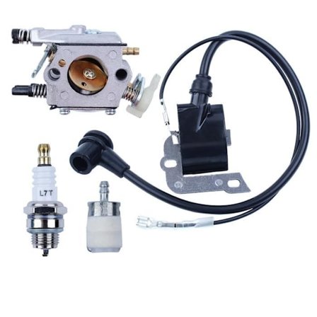 Förgasare Tändspole Tändstift Kit Kompatibel Med Husqvarna 50 51 55 Motorsåg