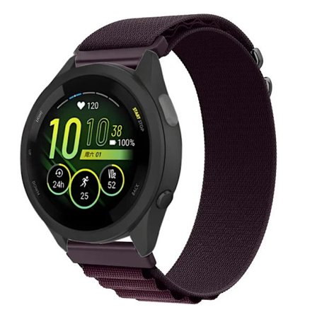 22mm 20mm Nylonarmband för Garmin Forerunner 165 55 265 965 Alpine Loop Armband Klockarmband Garmin Venu 3/Vivomove Trend/Active 5