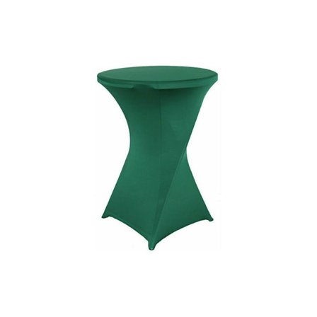 Bistro Bordtrekk - stående spisebord - dekorativ cocktail - stretch spandex (mørkegrønn)