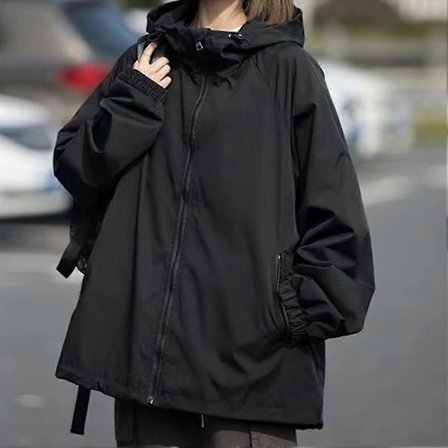 Naisten Dry Fit Tuulitakki Yksinkertainen Rento Yhteensopiva Hupullinen Takki Kiipeilyyn