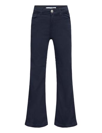 Nkfpolly Wide Twi Pant 4480-Mf Pb Trousers Bootcut Jeans Marineblå Name It*Betinget Tilbud