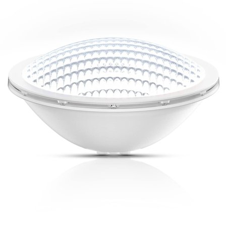 PAR56 18W Vattentät IP68 LED Undervattenspoollampa 12V DC/AC Kallvit 6000K
