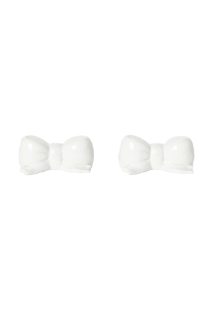 Åhléns Home Salt- och pepparkar BOW Köksredskap Vit ONESIZE