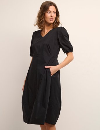 Culture Cuantoinett Ss Dress - Black - M