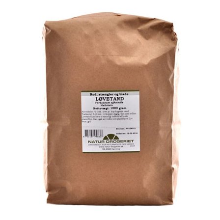 Natur Drogeriet Løvetand skåret 1 kg, Helse & Madvarer, Krydderier, Øvrigt