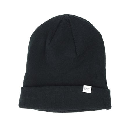 Reell - Black cuff Beanie - Black Beanie @ Hatstore