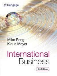 International business, ISBN: 9781473779891