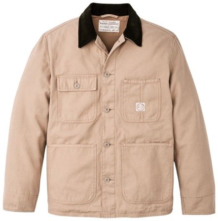Filson M's Chore Coat Grey Khaki - Filson