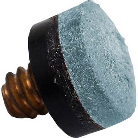 Carta Sport Pool Cue Tips (Förpackning om 25) 12 mm Grå/Svart