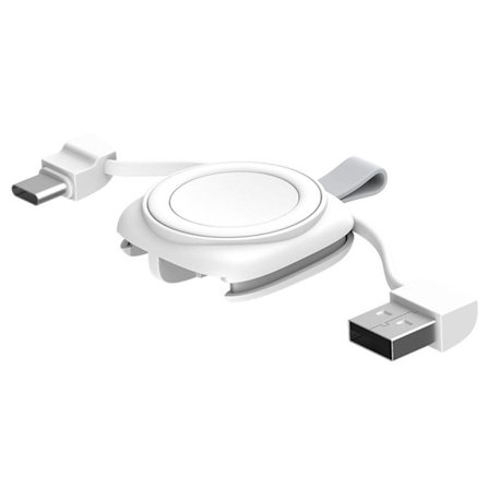 Apple Watch laddare Laddningsdocka USB-C + USB-A koppling