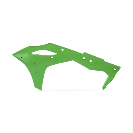 Osłona Chłodnicy Cycra Powerflow Zielona - Kawasaki KX 250F 2017-2018