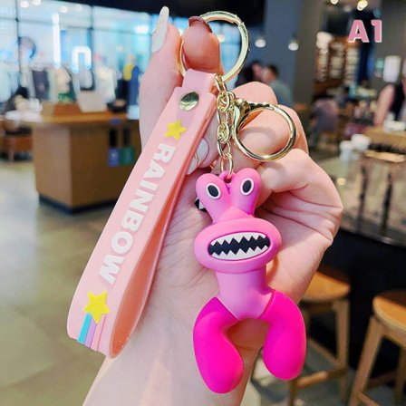 Roblox Rainbow Friends nøgleringe e nøglering blå monster pink